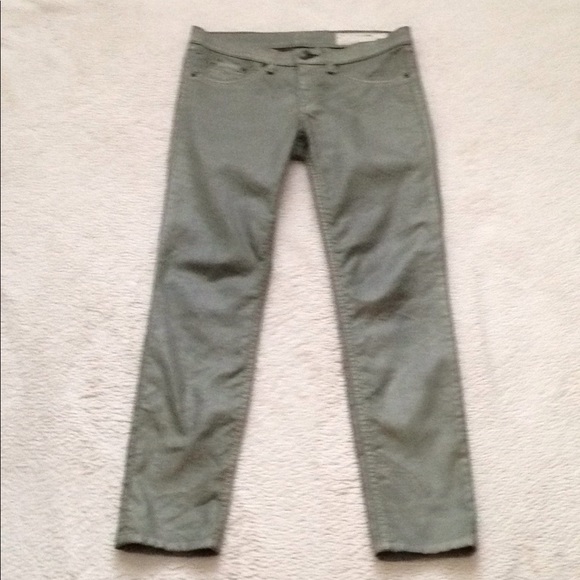 ๐HP X2๐Rag & Bone Metallic Coated Skinny Jeans - Picture 5 of 8